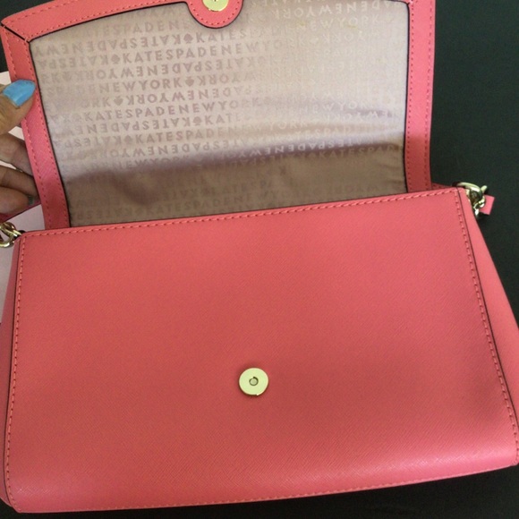 KATE SPADE LAUREL WAY GREER CROSSBODY BAG IN GUAVA PINK NWOT - Picture 5 of 14